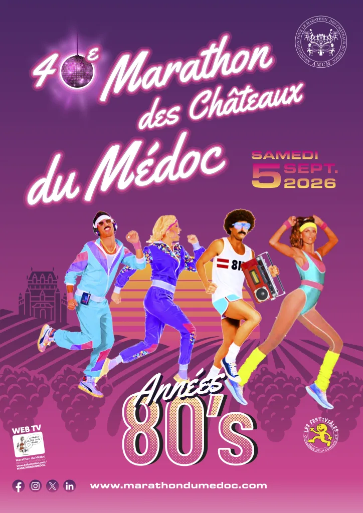 Marathon des Châteaux du Médoc — Cissac medoc (33), 5 septembre 2026 · Course à pied
