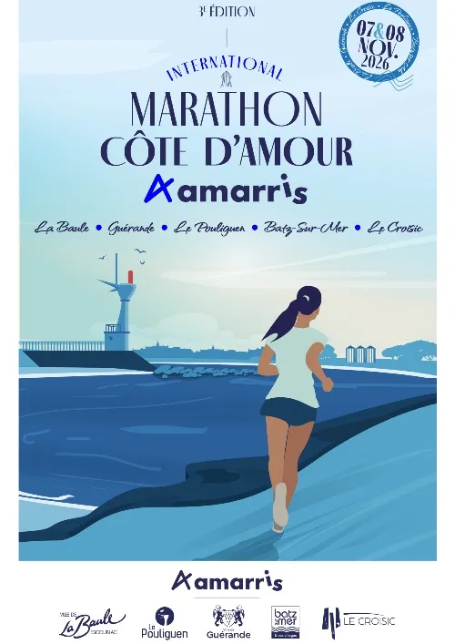 Marathon International de la Côte d’Amour 2026 — La baule (44), 7 novembre 2026 · Course à pied