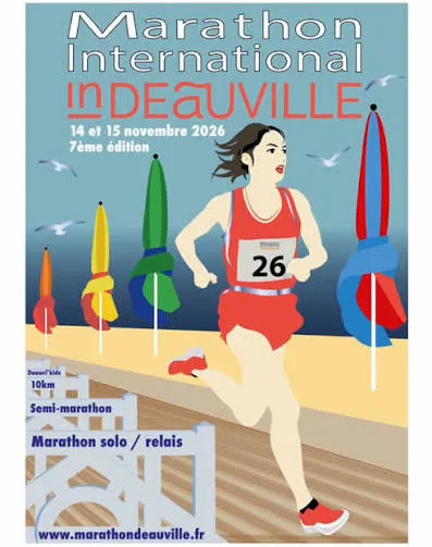 Marathon International In Deauville — Bonneville sur touques (14), 14 novembre 2026 · Course à pied