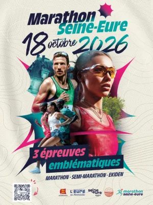Marathon Seine-Eure 2026 — Le vaudreuil (27), 18 octobre 2026 · Course à pied