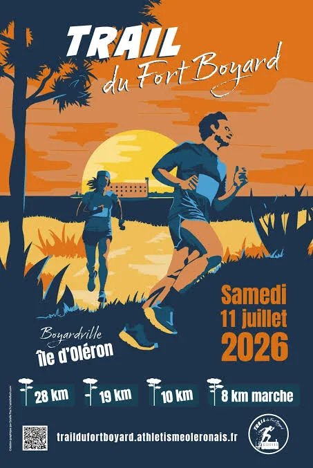 Trail du Fort Boyard 2026 — St georges d oleron (17), 11 juillet 2026 · Trail