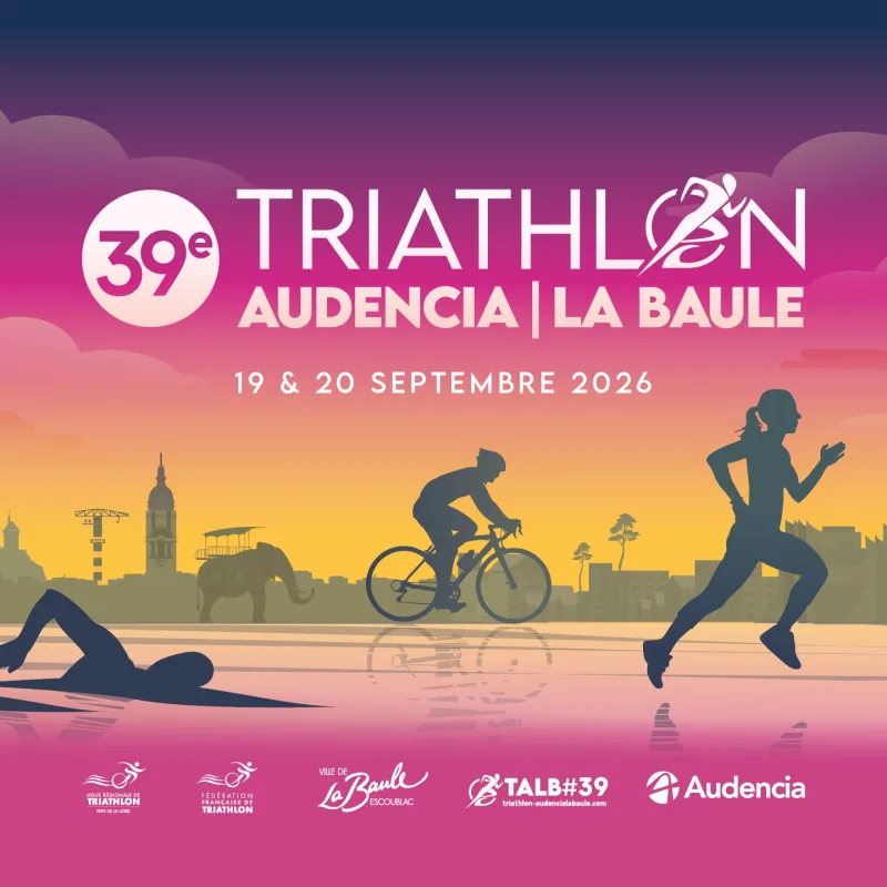 Triathlon Audencia La Baule 2026 — La baule (44), 19 septembre 2026 · Course à pied
