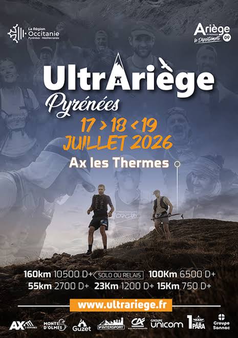 UltrAriège 2026 — Ascou (09), 17 juillet 2026 · Trail