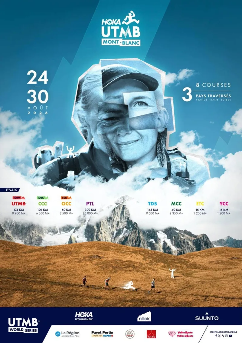 UTMB Mont-Blanc 2026 — Chamonix mont blanc (74), 24 août 2026 · Trail