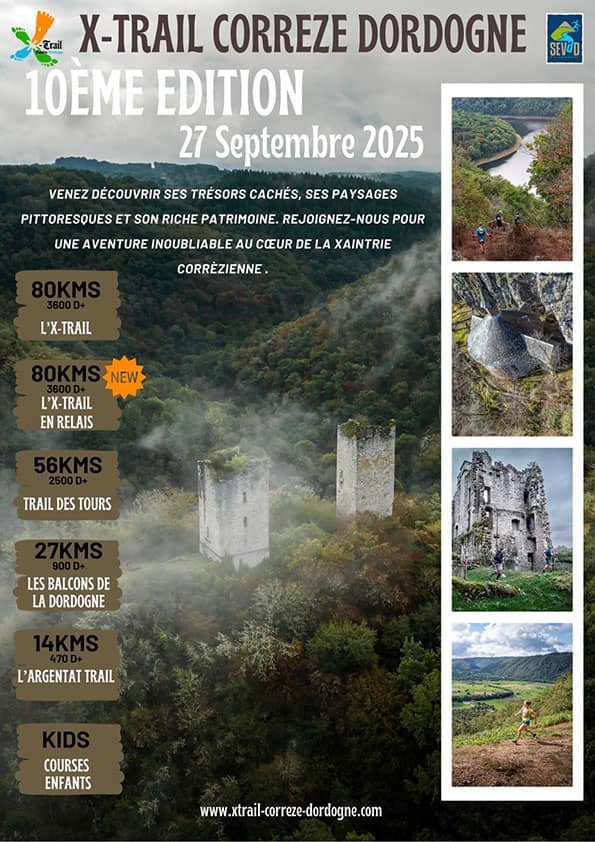 X Trail Corrèze Dordogne